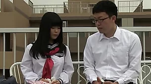 日本青少年黑髮，sayaka aishiro 正在教授性愛課程，未經審查
